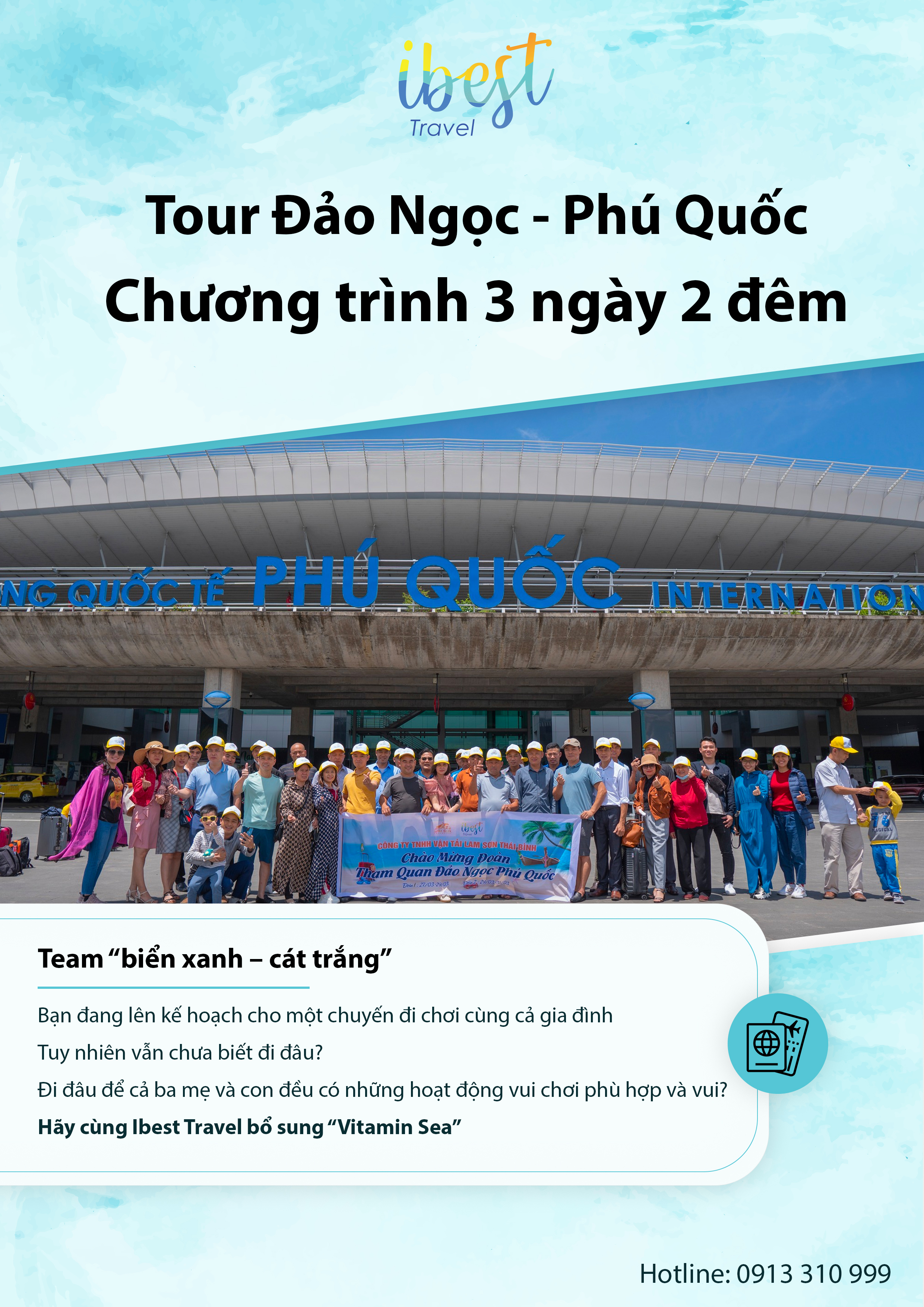 Tour Đảo Ngọc - Phú Quốc 3 ngày 2 đêm